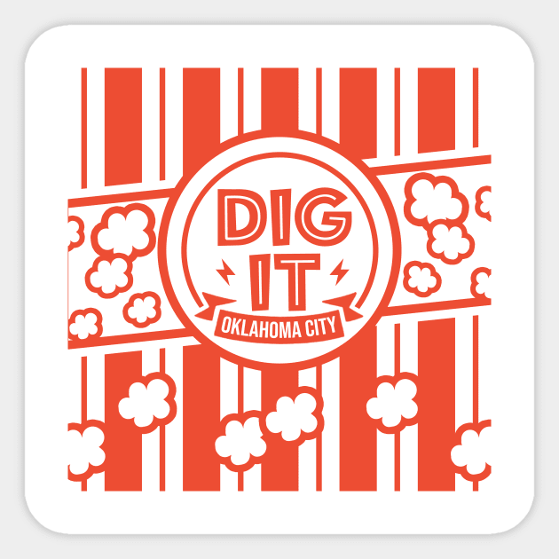 Dig It tote Sticker by tdilport